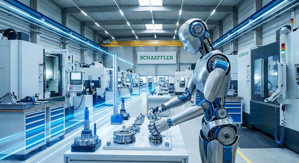 The Schaeffler Effect: Industrial Giants Are Betting Big on Humanoid Infrastructure